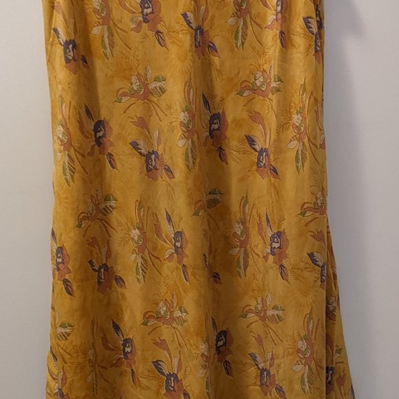 Alchemy Fashions Sari Silk Spaghetti Strap Summer Dress - Picture 2 of 4